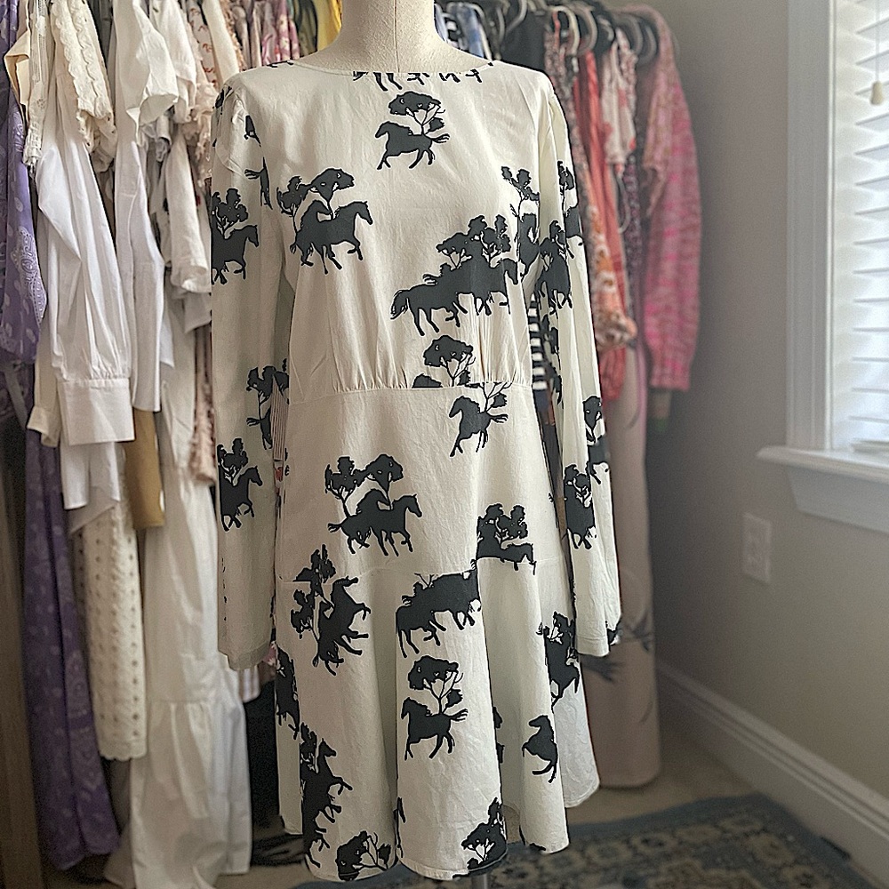 Never Fully Dressed Horse Print Dress